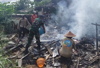 Padamkan kebakaran di wilayah desa binaan 