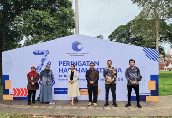 Kementerian HAM pada Kegiatan Puncak Peringtan Hari HAM Sedunia.