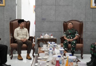 Panglima TNI saat Terima Audiensi Menteri Perhubungan RI