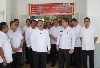 Menteri Imigrasi dan Pemasyarakatan Kunjungi Rutan I Medan.