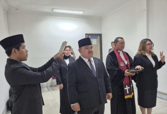 Kanwil Kemenkumham Sumut Gelar Sumpah Jabatan Notaris
