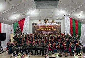 Perayaan Natal di Rutan Kelas I Medan