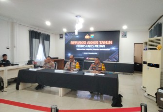 Kapolrestabes Gelar Press Release Akhir Tahun