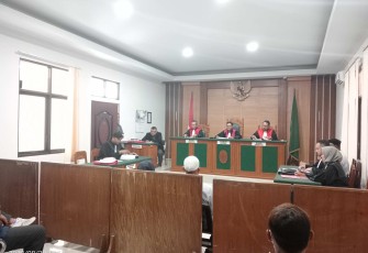 Sidang Kasus Dugaan Penggelapan Mobil di PN Blitar, Rabu 28 Agustus 2924.