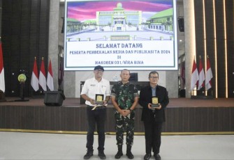Pembekalan Media dan Publikasi Korem 031/Wira Bima, Rabu (7/2)