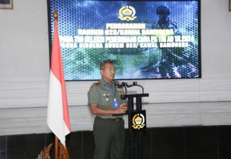Danrem 023/KS Kolonel Inf Lukman Hakim 