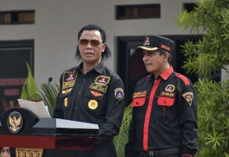 Ketua Umum DPP GRIB Jaya Hercules Rosario De Marshal 