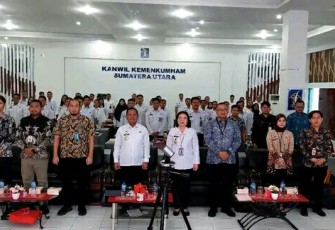 Kanwil Kemenkumham Sumut GelarKegiatan Supervisi.