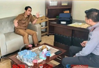 Karutan Pangkalan Brandan Lakukan Kunjungan Resmi ke Camat Babalan.