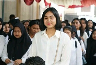 Suasana Seleksi SKD CPNS Kemenkumham Tahun Anggaran 2024.