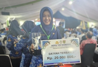 Harumkan Nama Kota Tebing Tinggi dan Provinsi Sumut, Juara Terbaik 1 pada MTQ VII Korpri Tingkat Nasional Tahun 2024