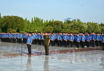 HUT Ke-53 KORPRI tahun 2024 Ziarah di TMPN Kalibata, Jakarta, Selasa (19/11)