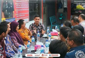 Karutan Pangkalan Brandan Erwin Siregar Pimpin Kegiatan Coffee Morning