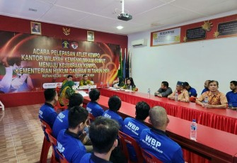 Rutan Kelas I Medan Sambut Kedatangan Tim Pengadilan Negeri Medan.
