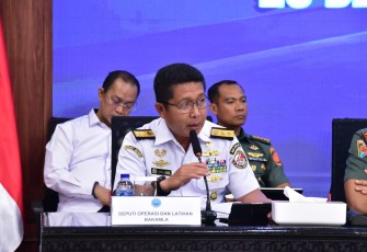 Deputi Operasi Laut dan Latihan Bakamla RI Laksda TNI Andi Abdul Aziz, S.H., M.M.
