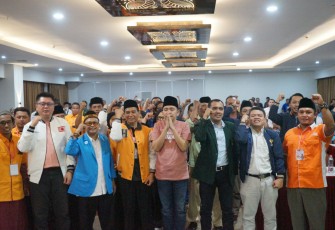 Gabungan partai non parlemen di kabupaten Jember mendeklarasikan dukungan untuk Gus Fawait di pilkada Jember november 2024 mendatang