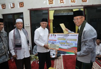 Bupati Asahan Safari Ramadhan di Masjid Al-Ikhlas Desa Tanjung Alam