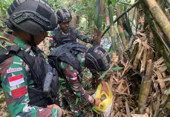 Penemuan Sisik Trenggiling di Hutan Lindung, diduga merupakan hasil perburuan ilegal di Desa Muakan, kecamatan Ketungau hulu, Kabupaten Sintang, Kalimantan Barat, Rabu (25/12/2024).