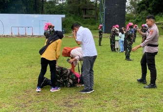 Suasana Haru dan Bahagia Warnai Kunjungan Orang Tua Prasis Semaba PK Wanita TNI AU A-52