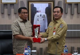Kepala BSKDN Kemendagri Yusharto Huntoyungo saat Terima Audiensi Pemkot Tidore Kepulauan