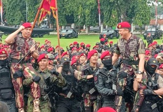 Brigjen TNI DJon Afriandi, S.I.P., MS.DA Jabat Danjen Kopassus
