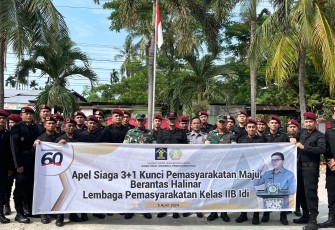 Apel Siaga 3+1 Berantas Halinar Lapas Idi