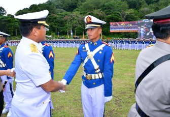 Kasal Hadiri Wisuda Pratar Akademi TNI dan Prabhatar Akademi Kepolisian di Magelang 