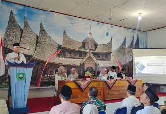 Pertemuan lanjutan rencana investasi panas bumi yang digelar di Kantor Camat Bonjol, Jumat (3/5/2024) siang.