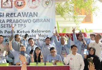 Relawan Kawal Suara Prabowo-Gibran 