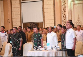 Pangdam I/BB saat Hadiri Rakor Kesiapan Penyelenggaraan Pilkada Serentak Tahun 2024 Wilayah Sumatera 