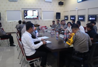 Wakapolda Sumut Pimpin Anev Zoom Meeting Bersama Polrestabes Medan