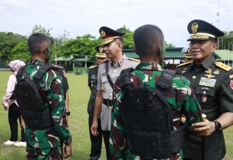 Upacara Penutupan Program Studi Pendidikan Pertama Bintara Tentara Nasional Indonesia (TNI) Angkatan Darat (AD) tahun 2023 