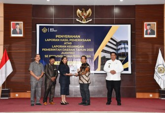 Pemkab Samosir Raih Opini Tujuh Kali Berturut-turut,