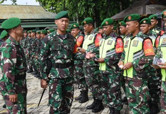 Kodim 1002/HST Siap Amankan Pemilu 2024 di HST