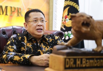 Ketua MPR RI sekaligus Wakil Ketua Umum Partai Golkar Bambang Soesatyo