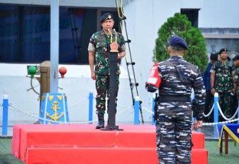 KRI dr Radjiman Wedyodiningrat-992 Tuntaskan Tugas Kemanusiaan Tiba di Tanah Air 