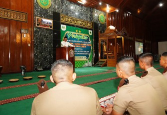 Akademi Militer saat Peringati Isra Mi'raj Nabi Besar Muhammad SAW 