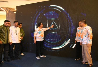 Gubernur Ansar saat Buka O2SN SMA dan SMK Tingkat Provinsi di Batam