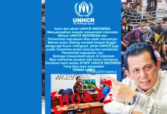 Gubernur Ansar Bantah Pulau Galang Jadi Penampungan Pengungsi Rohingya 