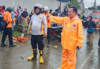 Pasca terjadi angin kencang