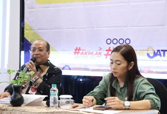 Plh. Dirjen Bina Keuda Horas Maurits Panjaitan dalam acara Pendidikan dan Pelatihan (Diklat) Perbendaharaan Keuangan Daerah Angkatan II Tahun 2024 yang berlangsung di Hotel Horison Ultima, Menteng, Jakarta, Selasa (20/2/2024).