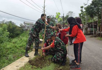  TNI Bersama Rakyat Bersatu Dengan Alam Untuk NKRI