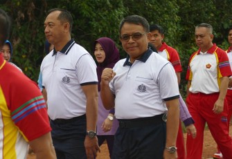 Prajurit Lanudal TPl Ikuti Olgama TNI Wilayah Tanjungpinang