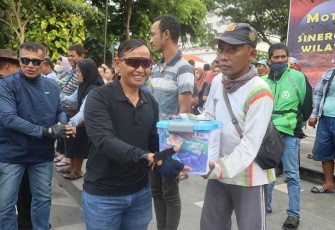 Danlantamal V saat baksos