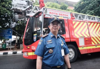 Kepala Dinas Damkar dan Penyelamatan Kota Depok, Adnan Mahyudin