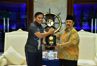 Kasal Terima Kunjungan Menteri PPN/Kepala Bappenas di Mabesal 