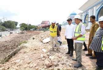 Amsakar Gesa Pembangunan Masjid Agung Raja Hamidah