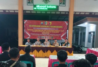 TNI-Polri di Tulungagung Silaturahmi bersama Pesilat dan Masyarakat