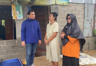 Wabub Bersama Kepala Dinas BPBD dengarkan Curhat Warga