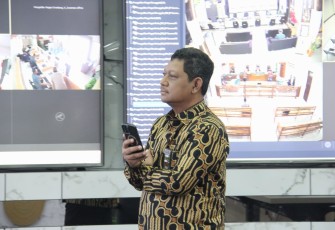 Dirjen Badilum Bambang Myanto, S.H., M.H. secara rutin melakukan pemantauan dan pembinaan satuan kerja pengadilan tinggi dan pengadilan negeri.